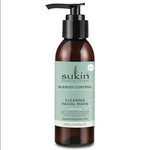 Sukin Blemish Control Clearing Facial Wash 125ml